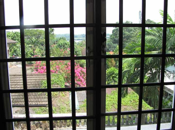 Stulang Villa Condo, view looking to Singapore