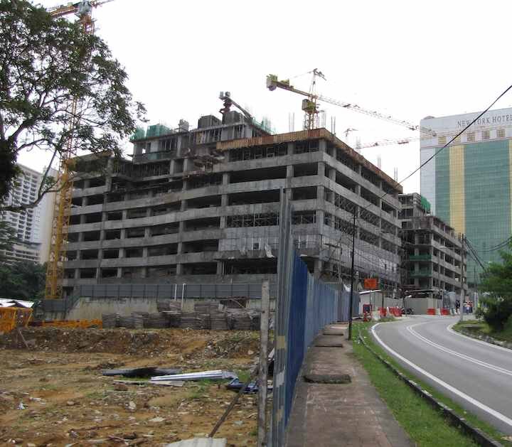 Setia Sky 88 construction progress